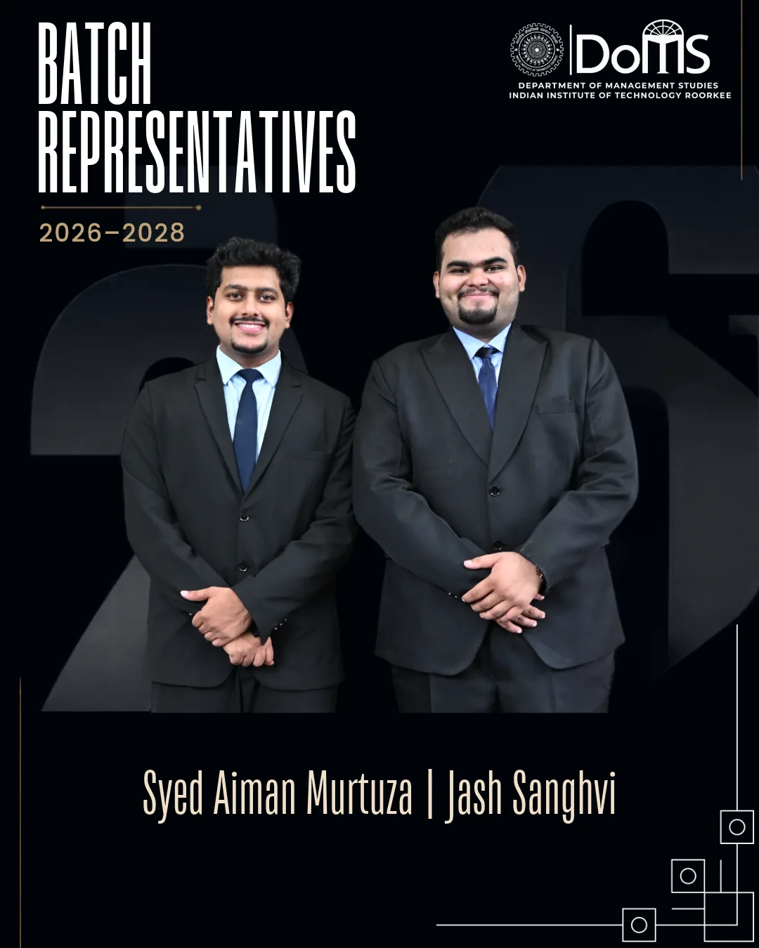 Batch 2023-2025 CR's